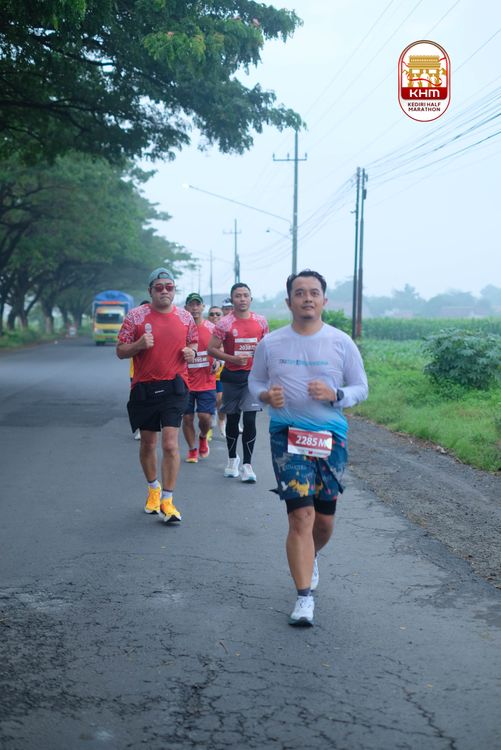 Race photo from Kediri Half Marathon 2025