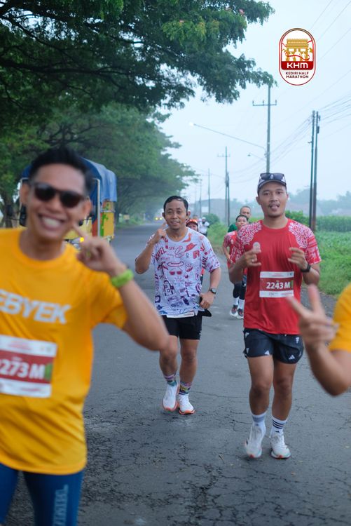 Race photo from Kediri Half Marathon 2025