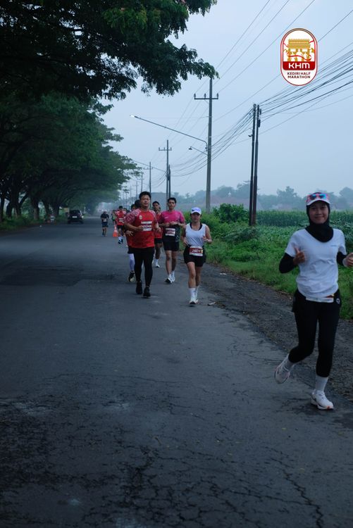 Race photo from Kediri Half Marathon 2025