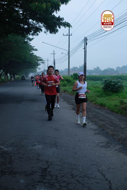 Race photo from Kediri Half Marathon 2025