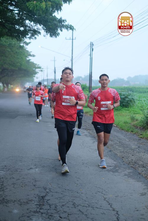 Race photo from Kediri Half Marathon 2025