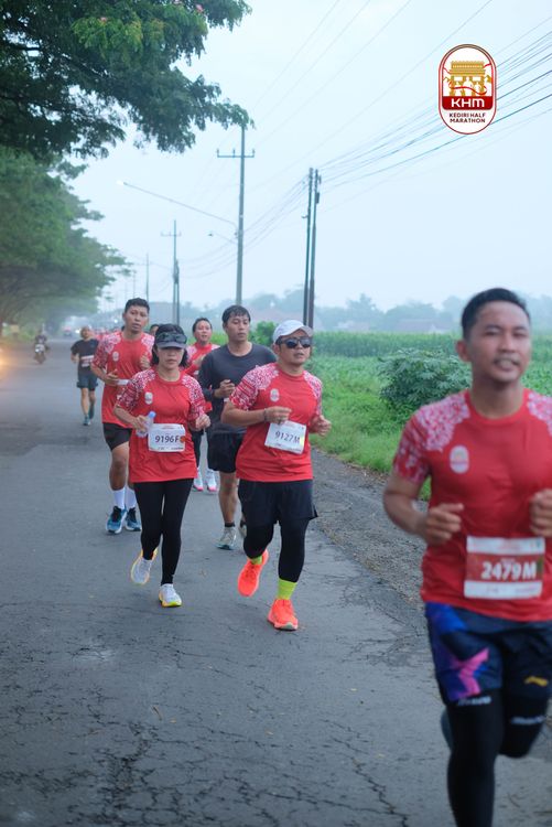 Race photo from Kediri Half Marathon 2025