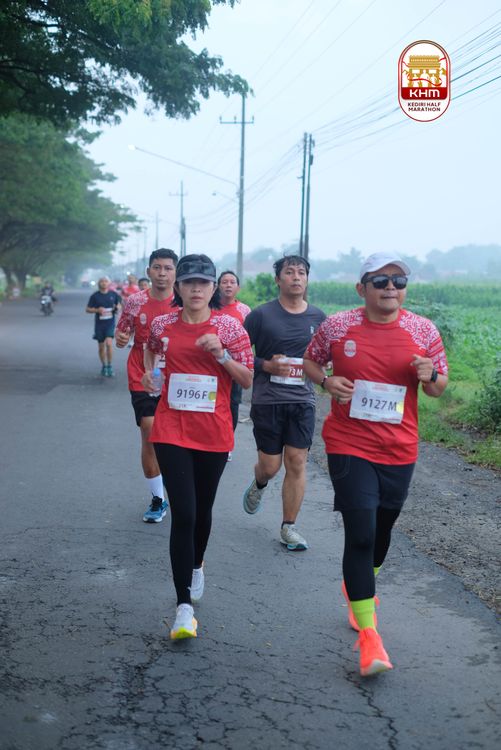 Race photo from Kediri Half Marathon 2025