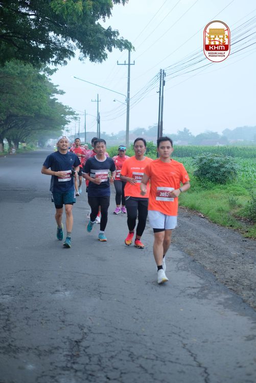 Race photo from Kediri Half Marathon 2025