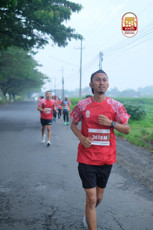 Race photo from Kediri Half Marathon 2025