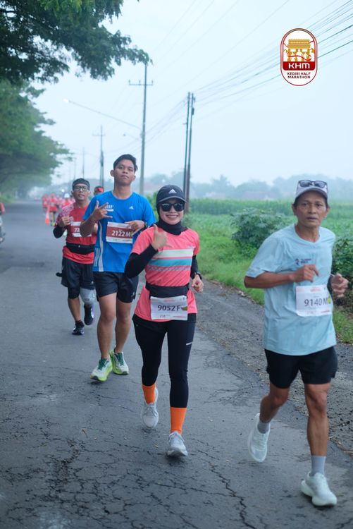 Race photo from Kediri Half Marathon 2025