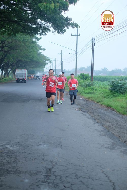 Race photo from Kediri Half Marathon 2025