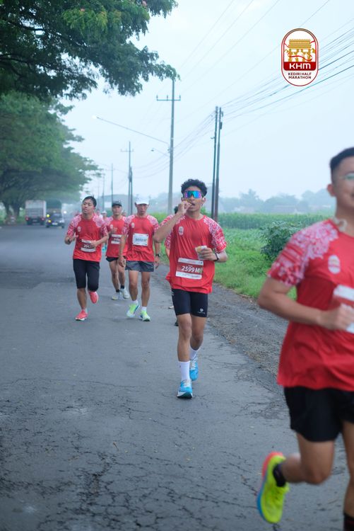 Race photo from Kediri Half Marathon 2025