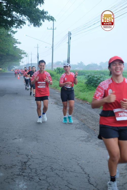 Race photo from Kediri Half Marathon 2025