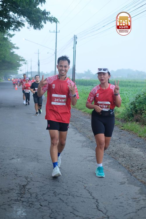 Race photo from Kediri Half Marathon 2025