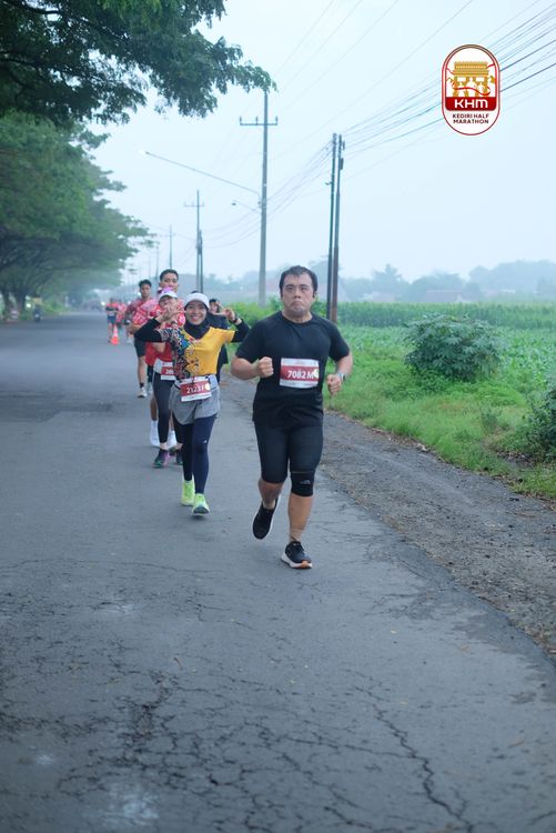Race photo from Kediri Half Marathon 2025