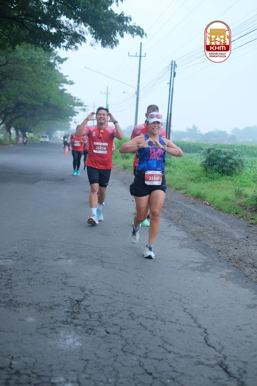 Race photo from Kediri Half Marathon 2025
