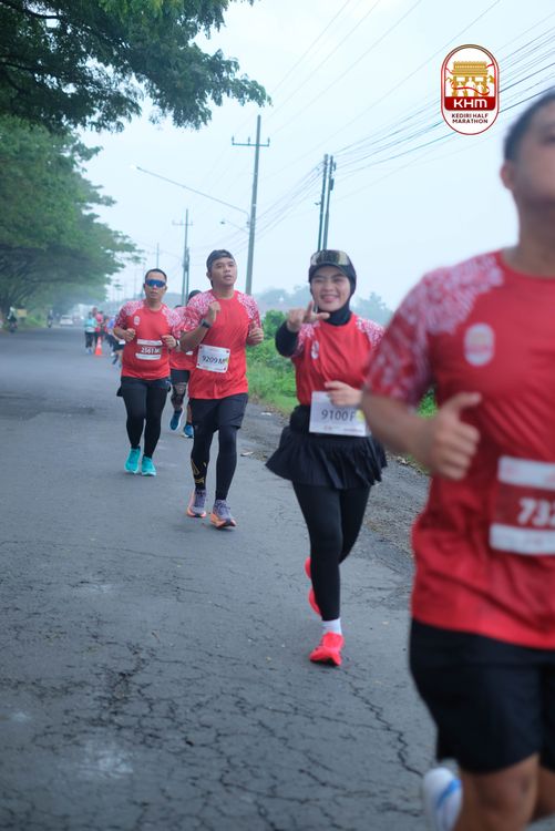 Race photo from Kediri Half Marathon 2025