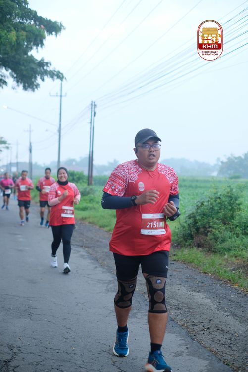 Race photo from Kediri Half Marathon 2025