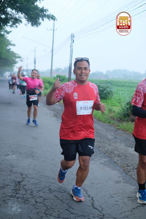 Race photo from Kediri Half Marathon 2025