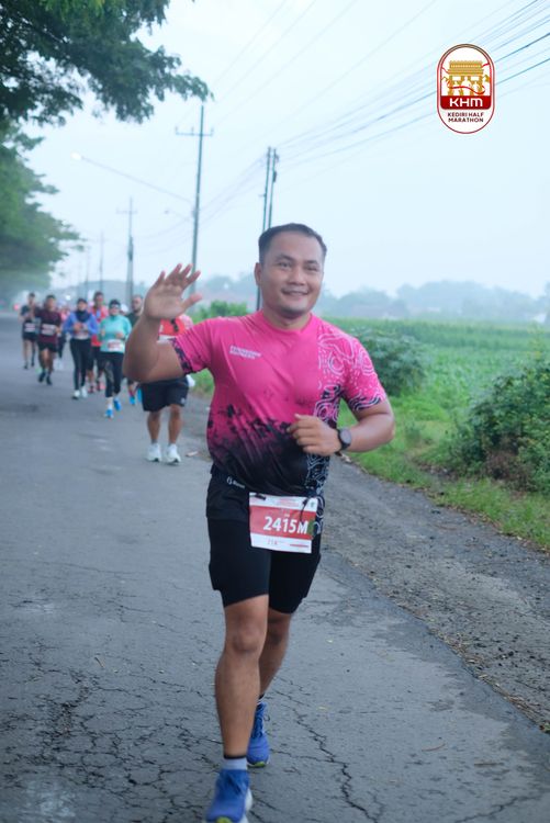 Race photo from Kediri Half Marathon 2025