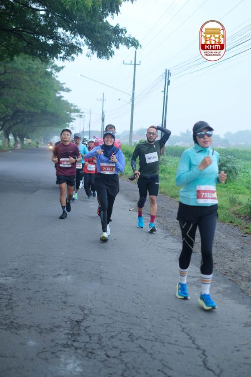 Race photo from Kediri Half Marathon 2025