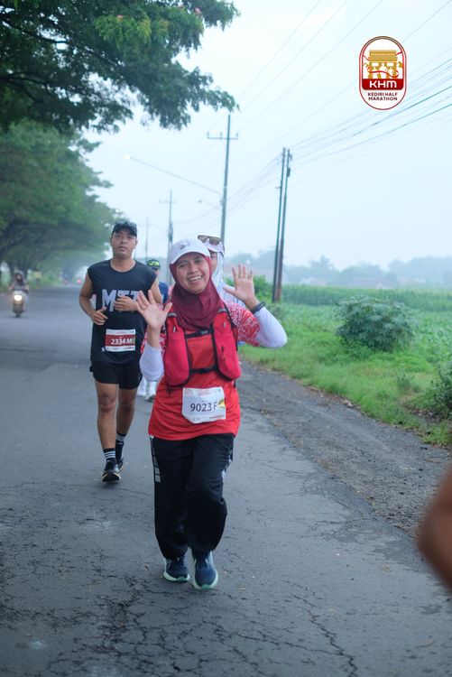 Race photo from Kediri Half Marathon 2025