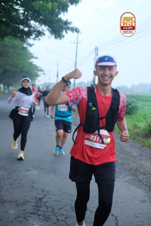 Race photo from Kediri Half Marathon 2025