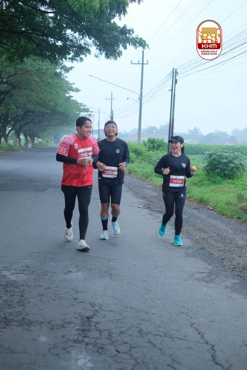 Race photo from Kediri Half Marathon 2025