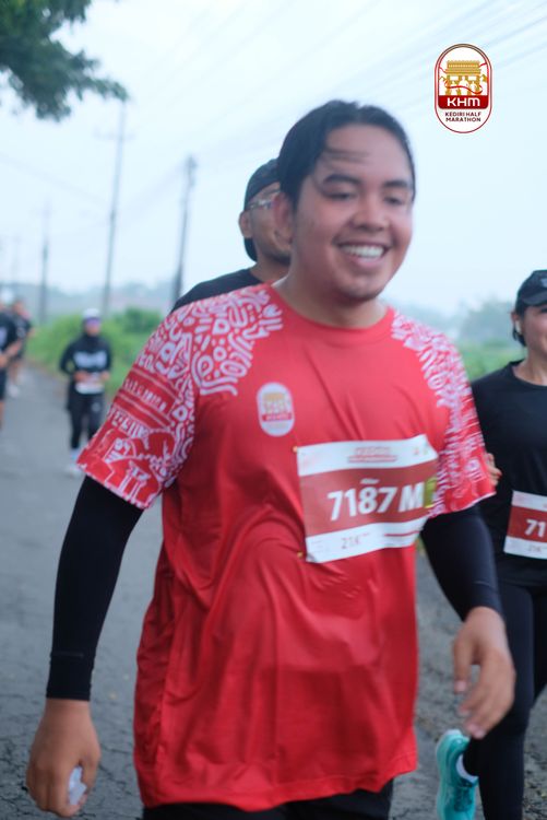 Race photo from Kediri Half Marathon 2025