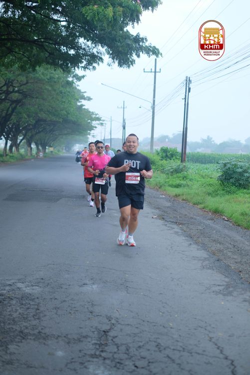 Race photo from Kediri Half Marathon 2025