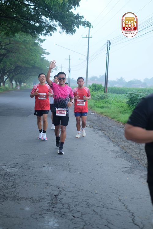 Race photo from Kediri Half Marathon 2025