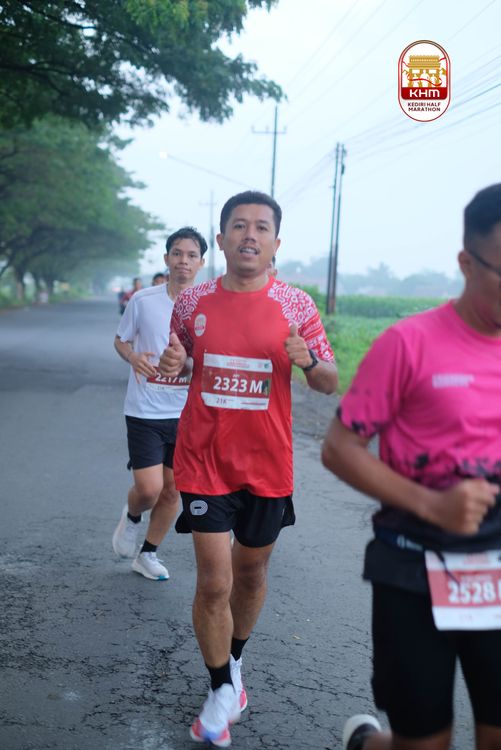 Race photo from Kediri Half Marathon 2025