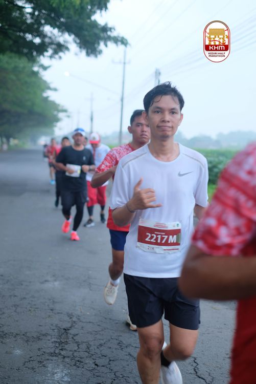 Race photo from Kediri Half Marathon 2025