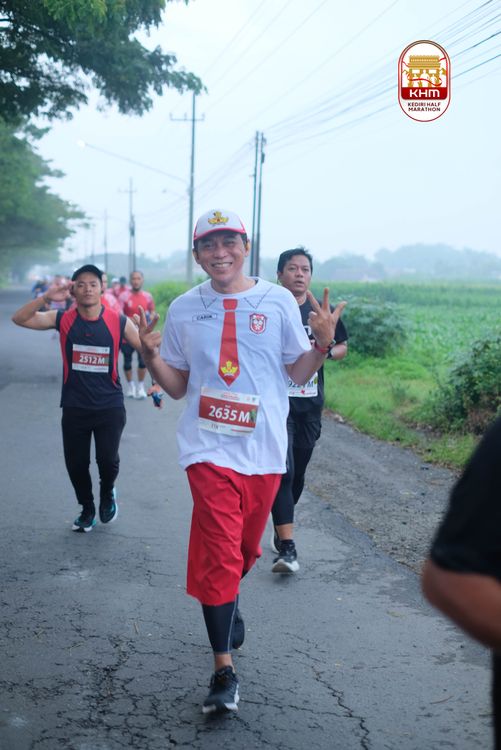 Race photo from Kediri Half Marathon 2025