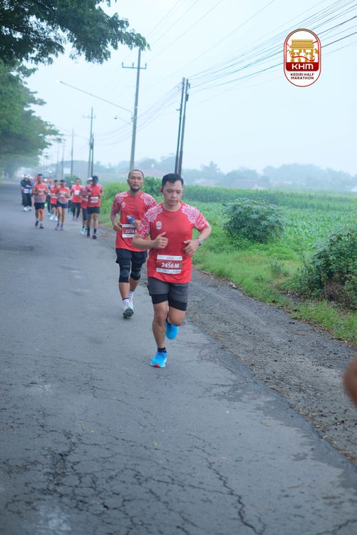 Race photo from Kediri Half Marathon 2025