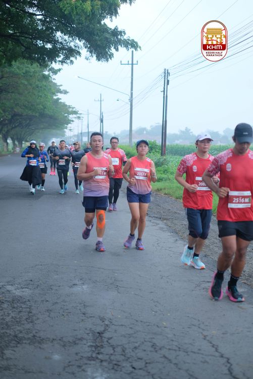 Race photo from Kediri Half Marathon 2025