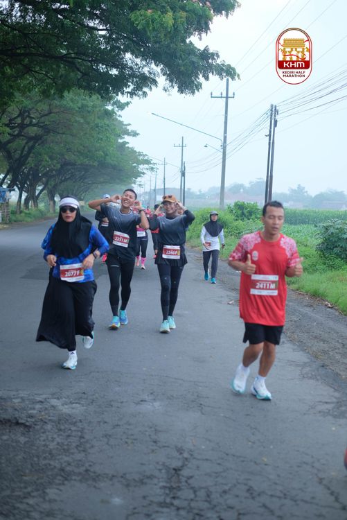 Race photo from Kediri Half Marathon 2025