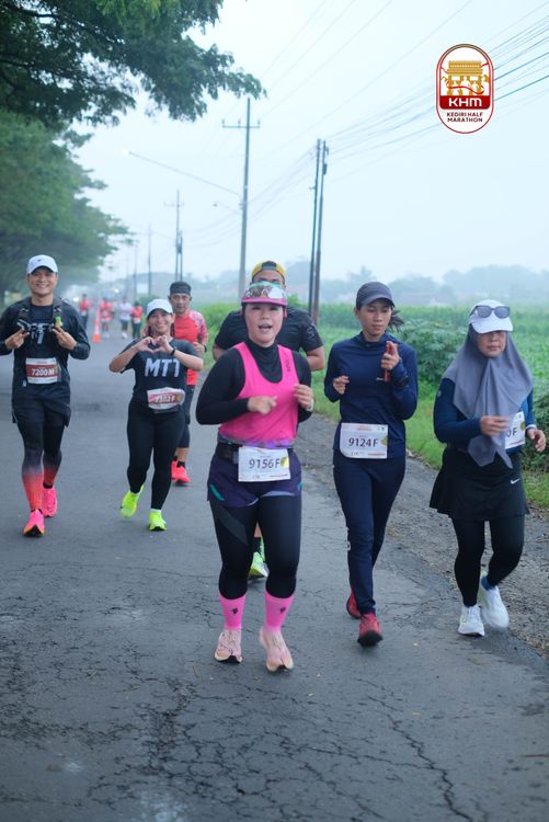 Race photo from Kediri Half Marathon 2025