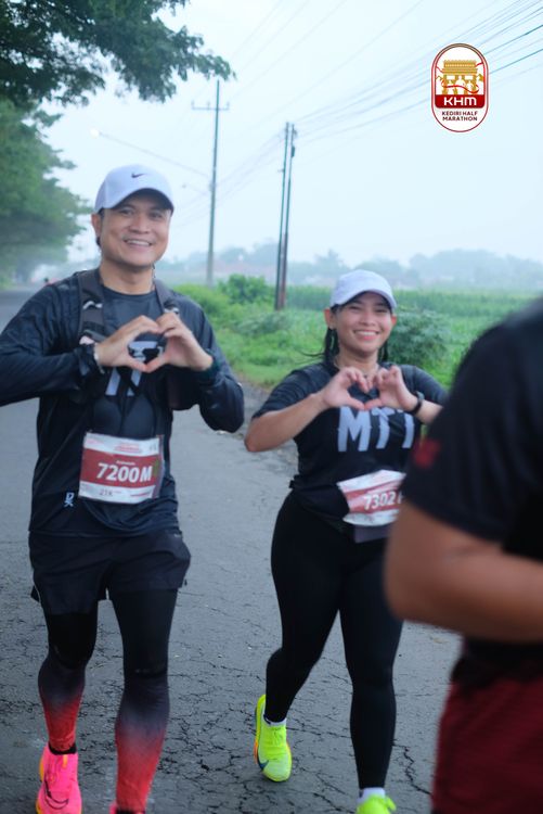 Race photo from Kediri Half Marathon 2025
