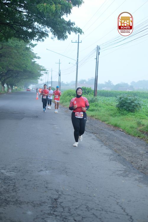 Race photo from Kediri Half Marathon 2025