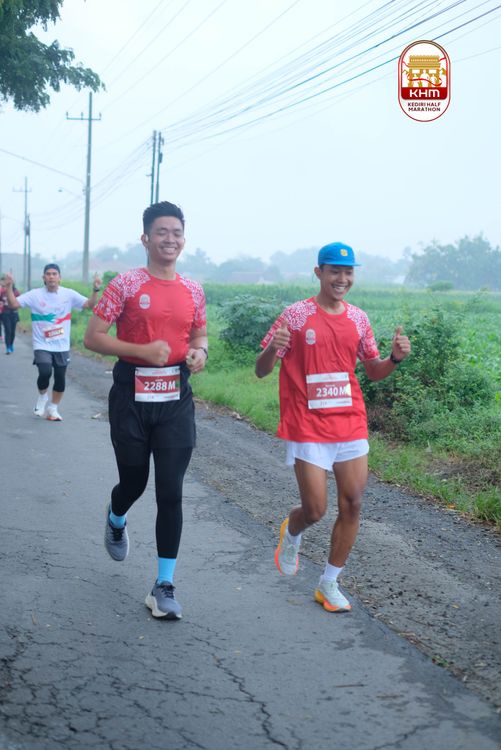 Race photo from Kediri Half Marathon 2025