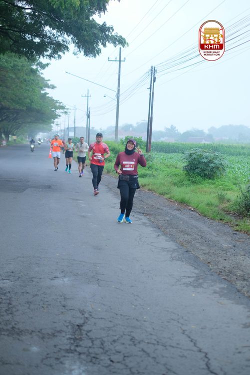 Race photo from Kediri Half Marathon 2025
