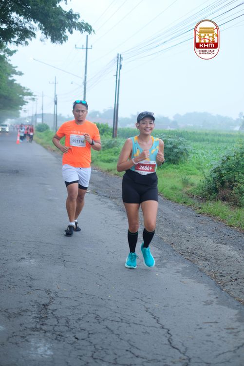 Race photo from Kediri Half Marathon 2025