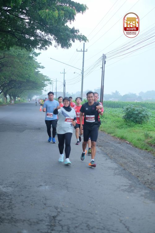 Race photo from Kediri Half Marathon 2025