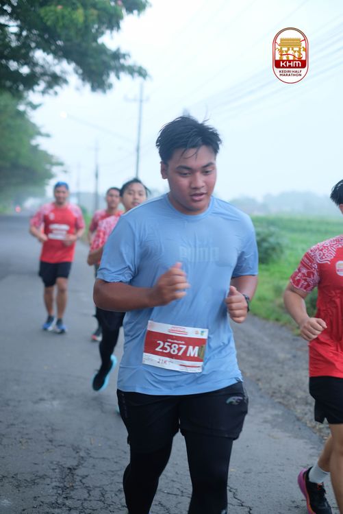 Race photo from Kediri Half Marathon 2025