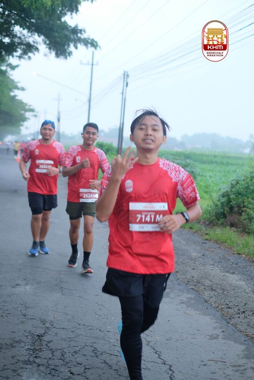 Race photo from Kediri Half Marathon 2025