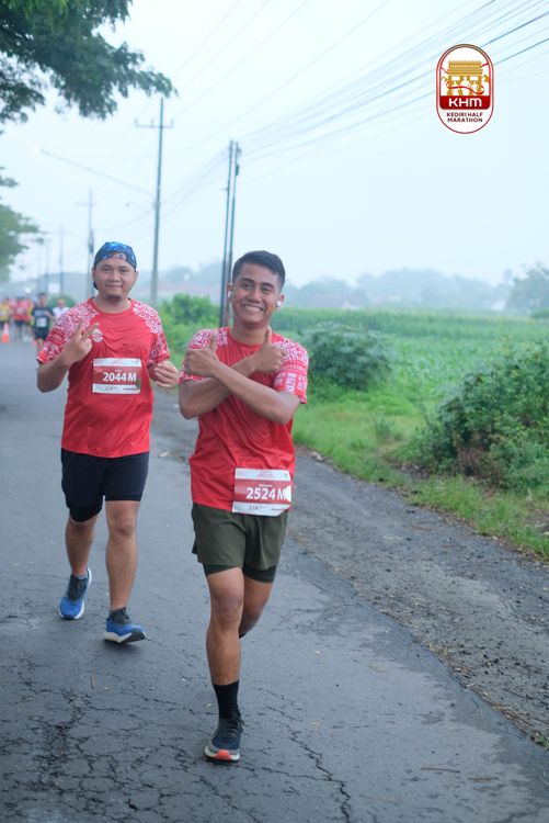 Race photo from Kediri Half Marathon 2025
