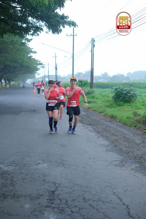 Race photo from Kediri Half Marathon 2025
