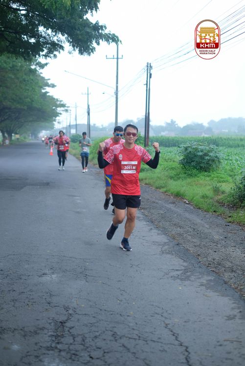 Race photo from Kediri Half Marathon 2025