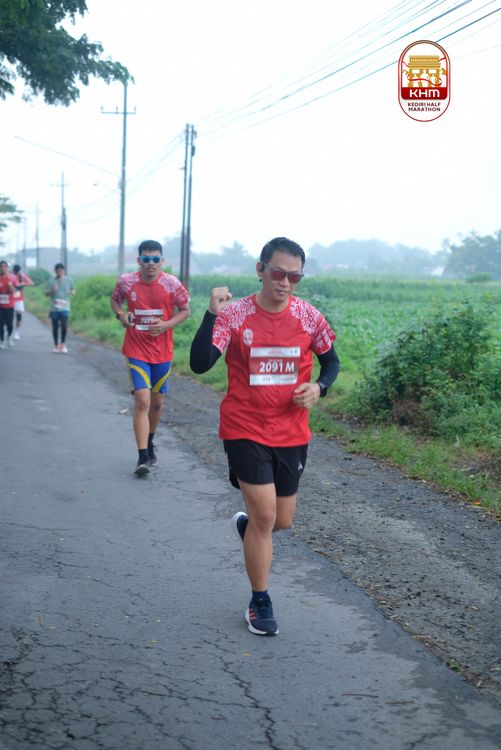 Race photo from Kediri Half Marathon 2025