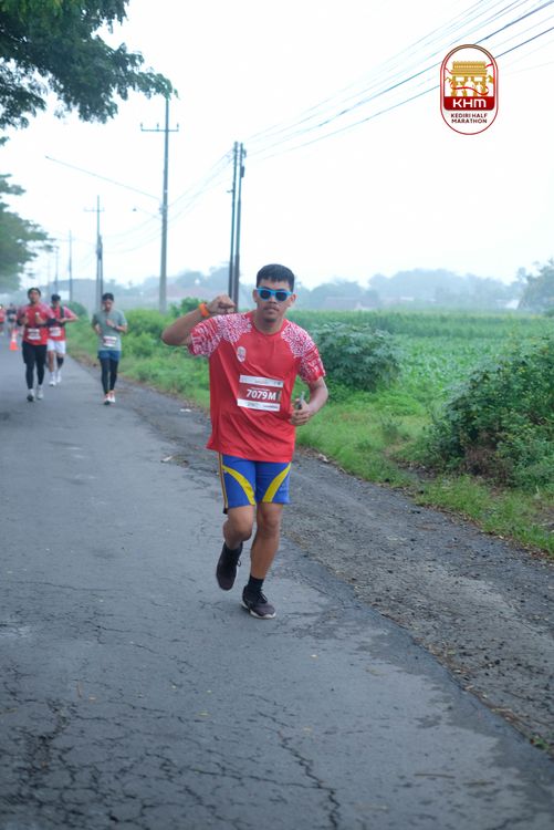 Race photo from Kediri Half Marathon 2025