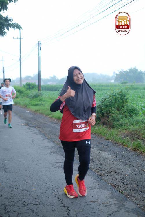 Race photo from Kediri Half Marathon 2025