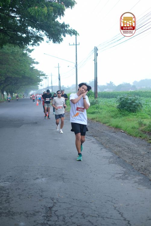 Race photo from Kediri Half Marathon 2025