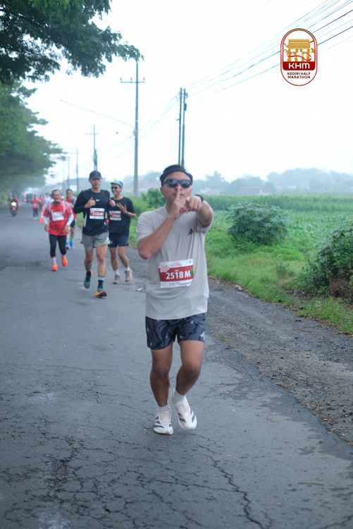 Race photo from Kediri Half Marathon 2025